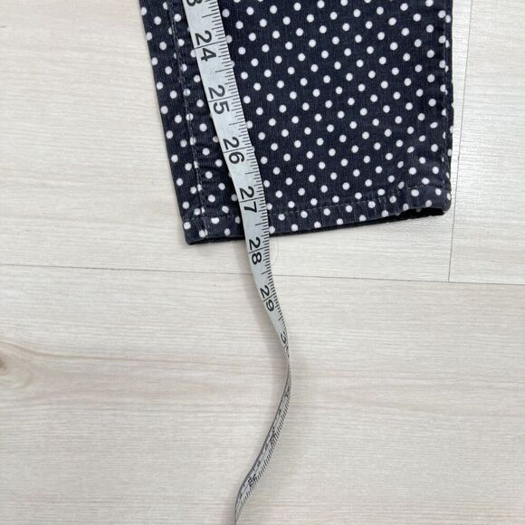 Adriano Goldschmied Jeans Women 28R Stevie Ankle Slim Straight Gray Pin Dot - Picture 9 of 13